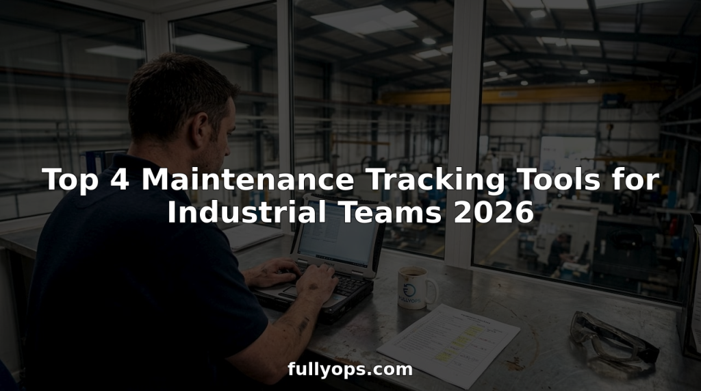 Industrial manager tracking equipment in control room