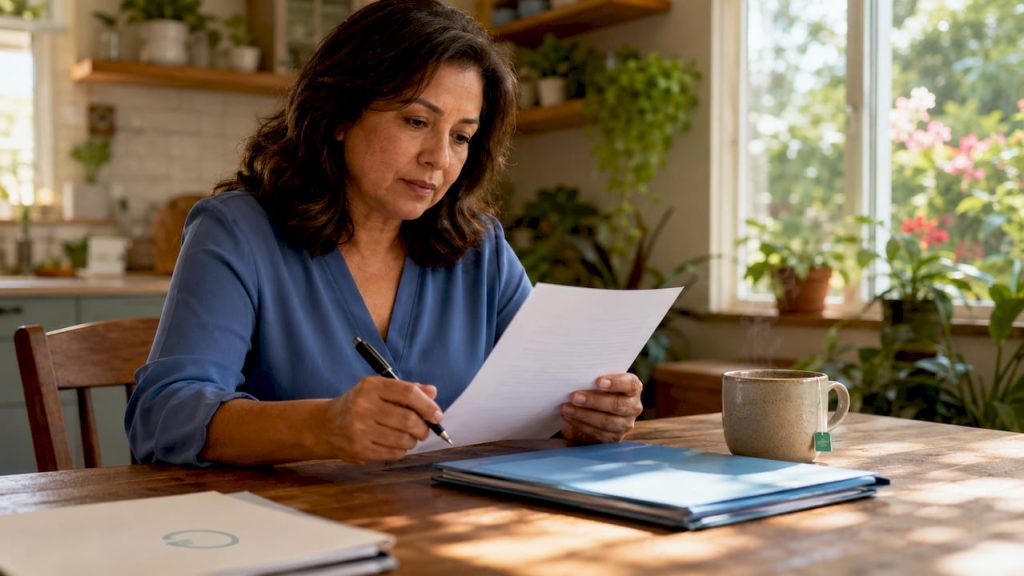 Operations manager studying SLA compliance documents