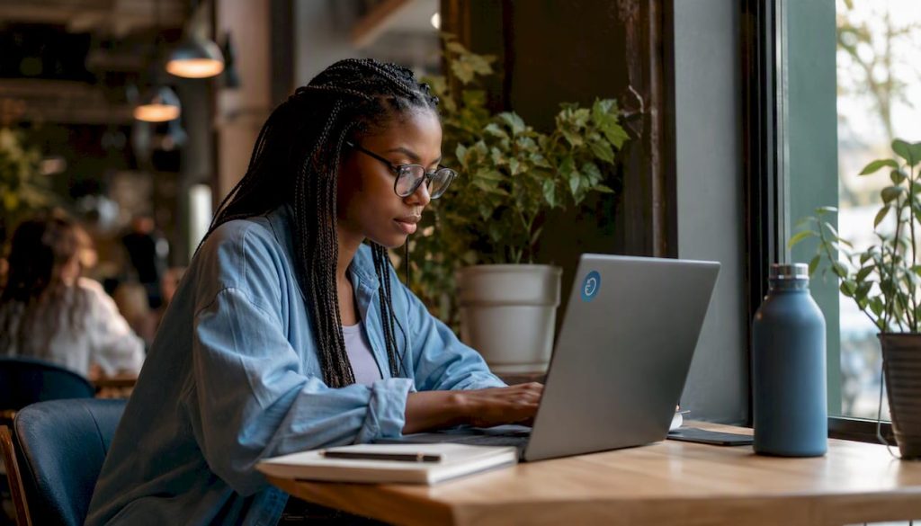 Engineer working with webhook integration code