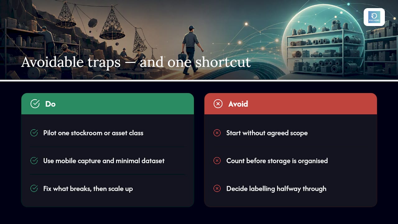 Common traps and the one shortcut that actually works — overview diagram