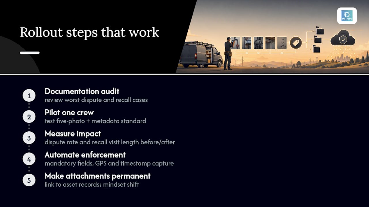 Rolling out attachment discipline: what actually works — overview diagram