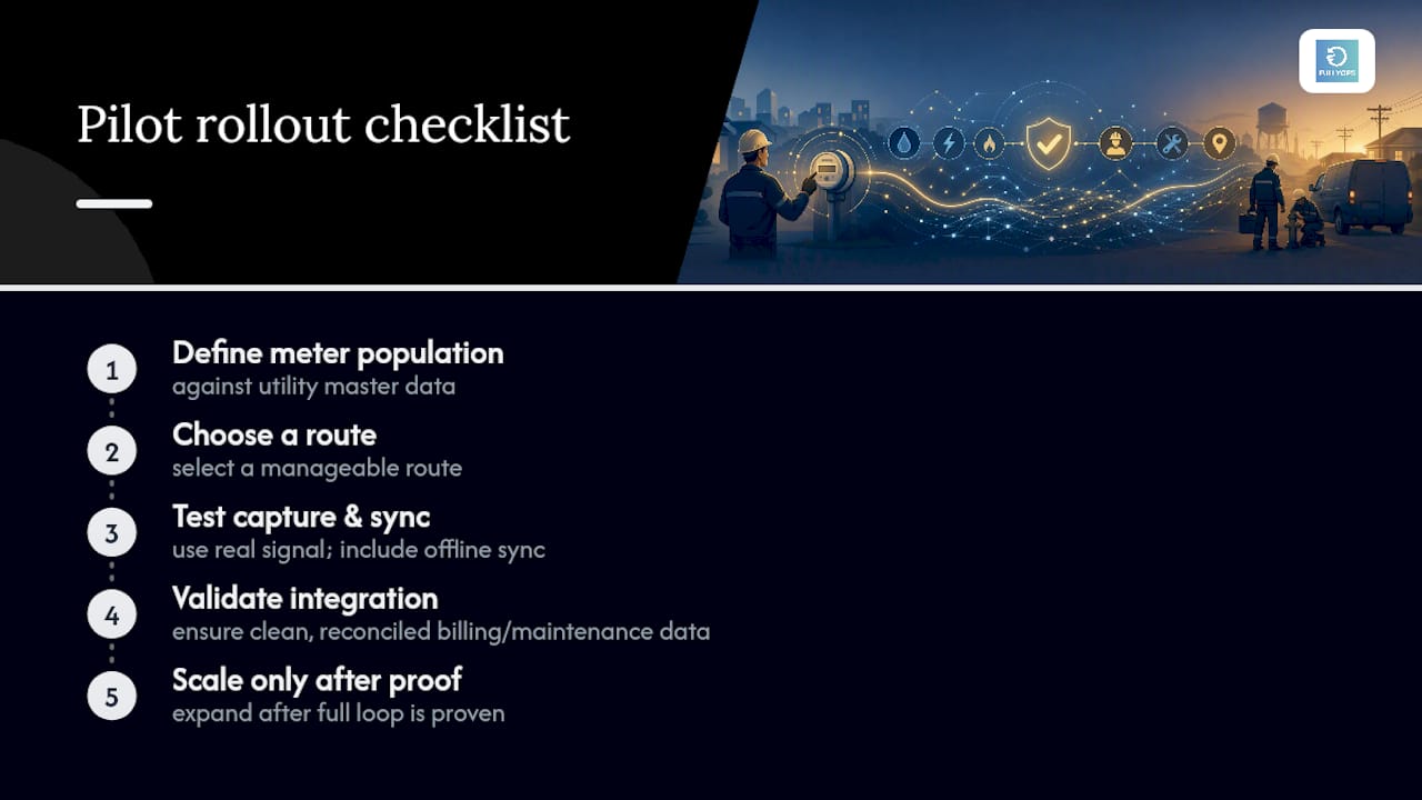 A practitioner's checklist for pilots and scale — overview diagram