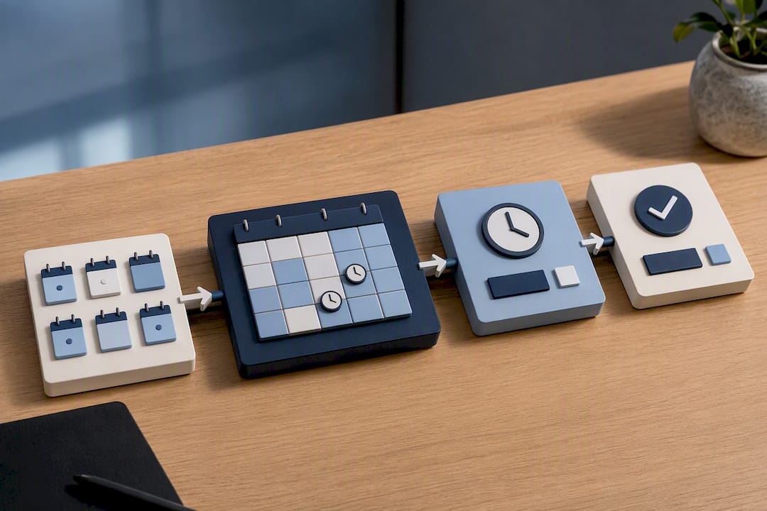 Digital workflow recording technician on-call hours